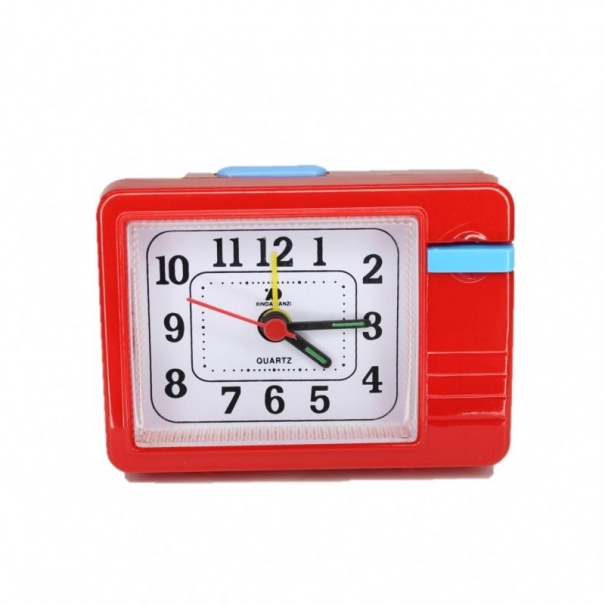 Купить Кварцевый будильник 136 (Red)(007284),9*6,5*3,3 см.