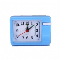 Кварцовий будильник 136 (Blue)(007282), 9 * 6,5 * 3,3 см.