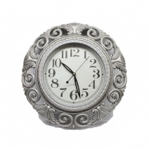 Настінний годинник 7228 (Silver)(007232), d-40 см.