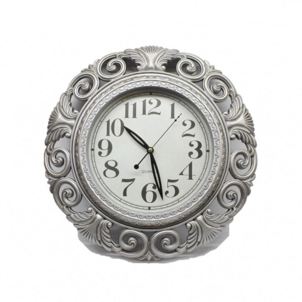 Купить Настенные часы 7228 (Silver)(007232), d-40 см.