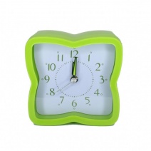 Кварцовий будильник 626 (Green)(007296), 9 * 9 * 4 см.