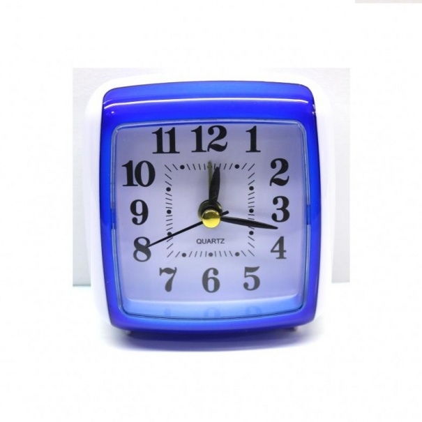 Купить Кварцевый будильник 791 (Blue)(007397), 8*8.5*4 см.