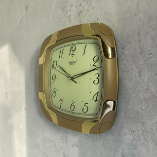 Купить Настенные часы Rikon RK-8751 (Golden) (007081), d-26 см.