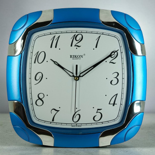 Настенные часы Rikon RK-8751 (Blue) (007079), d-26 см.