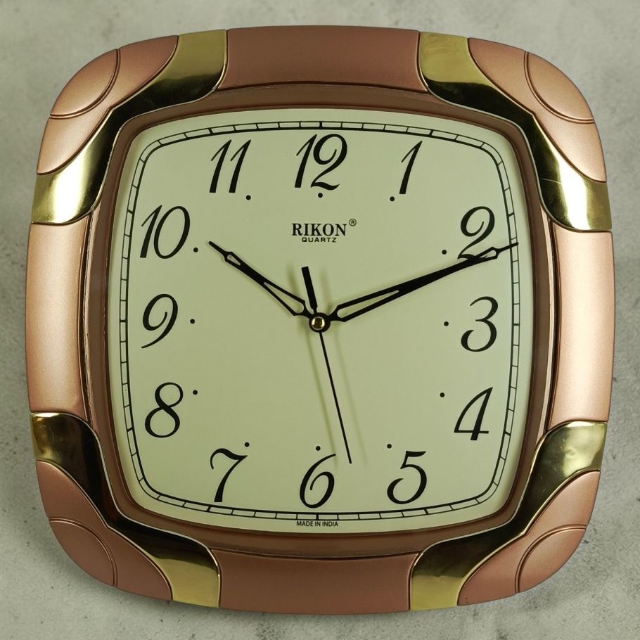 Купить Настенные часы Rikon RK-8751 (Copper) (007078), d-26 см.