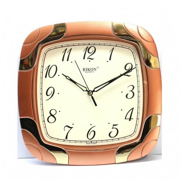 Купить Настінний годинник Rikon RK-8751 (Copper) (007078), d-26 см.