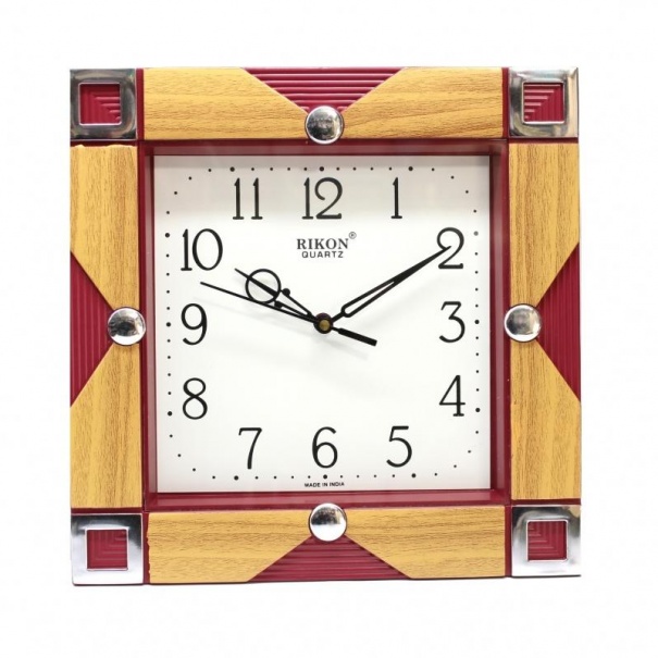 Купить Настенные часы Rikon RK-581(Maroon)(007030), d-25 см.