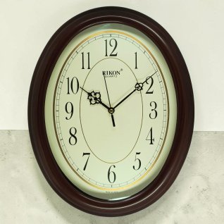 Настенные часы Rikon RK-8651 (Brown ivory) (007049), d-34*27 см.