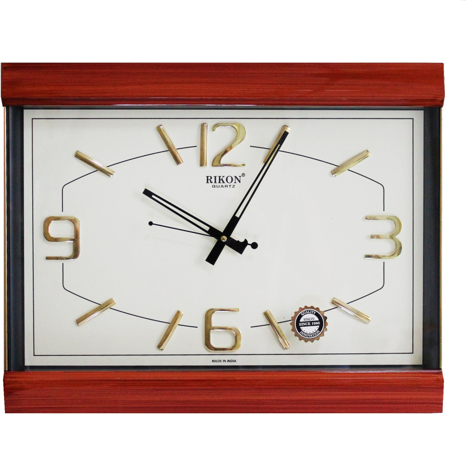 Купить Настенные часы Rikon RK-9551V (Wood) (007152), d-44.5*35.5 см.