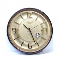 Настінний годинник Rikon RK-13 ​​(Brown Beige) (008358), d-37.5