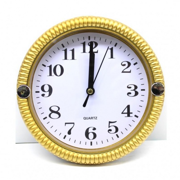 Купить Настенные часы 533 (Gold) (006641), d-17 см.