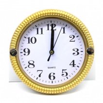 Настенные часы 533 (Gold) (006641), d-17 см.