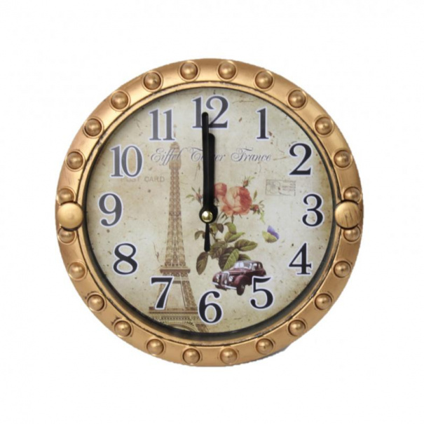 Купить Настенные часы 534 (Gold) (006640), d-17 см.
