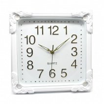 Настенные часы 2201 (White-Gold) (006663), 30*30 см.