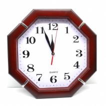 Настінний годинник 1102 (Maroon) (006666), 29 * 29 см.