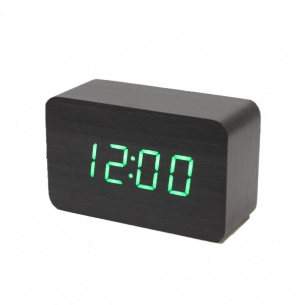 Купить Часы настольные электронные  VST-863-4 (Black Green)(007331)