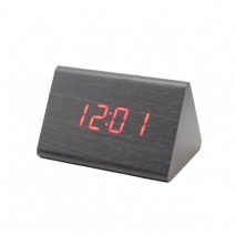 * Електронний будильник від мережі і батарейок VST-864-1 (Black Red)(007337)