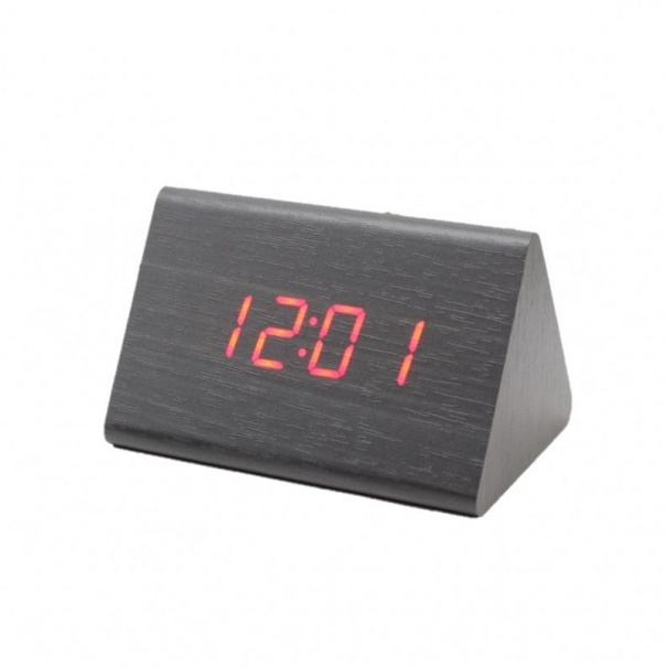Купить Электронный будильник от сети и батареек VST-864-1 (Black Red)(007337)