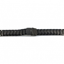 Браслет для годинника Premium-02 (Black 20 mm)(008931)