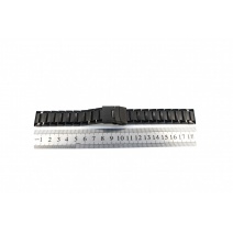 Купить Браслет для часов Premium-02 (Black 20 mm)(008931)