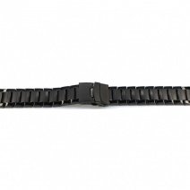 Браслет для часов Premium-02 (Black 20 mm)(008931)