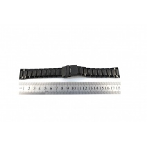 Купить Браслет для часов Premium-03 (Black 22 mm)(008935)