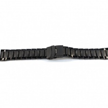 Браслет для часов Premium-03 (Black 22 mm)(008935)