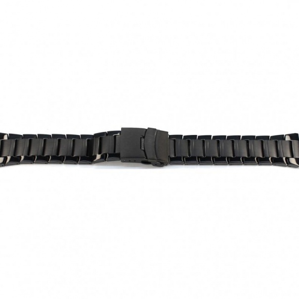 Купить Браслет для часов Premium-03 (Black 24 mm)(008937)