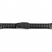 Браслет для часов Premium-03 (Black 24 mm)(008937)
