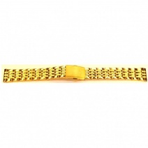 Браслет для годинника  Lux-06(Gold 18mm)(008938)