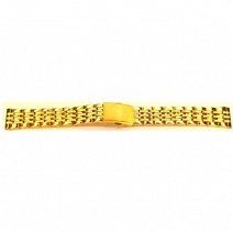 Браслет для часов  Lux-06(Gold 18mm)(008938)