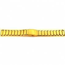 Браслет для часов  Lux-08(Gold 18mm)(008939)