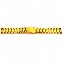 Браслет для часов  Lux-01(Gold 20mm)(008944)