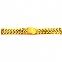 Браслет для годинника  Lux-06(Gold 20mm)(008942)