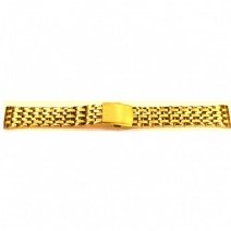 Браслет для часов  Lux-06(Gold 20mm)(008942)