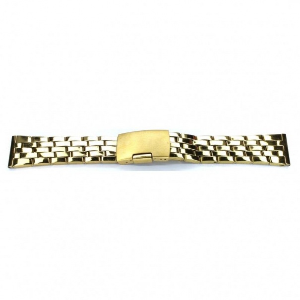 Купить Браслет для часов  Lux-04(Gold 22mm)(008950)