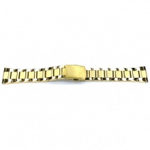 Браслет для годинника  Lux-07(Gold 22mm)(008952)