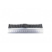 Купить Браслет для часов  Lux-06(Black 24mm)(008961)