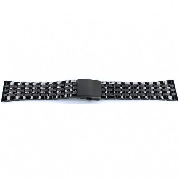 Купить Браслет для часов  Lux-06(Black 24mm)(008961)