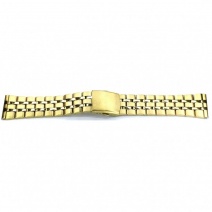 Браслет для годинника  Lux-03(Gold 24mm)(008957)