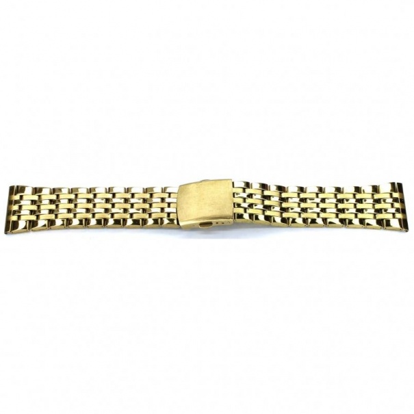 Купить Браслет для годинника Lux-06(Gold 24mm)(008956)