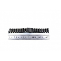 Купить Браслет для часов Lux-13-1(Black 24mm)(008963)