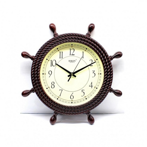 Купить Настенные часы Rikon RK-2351 (Brown Ivory) (007014), d-35 см.