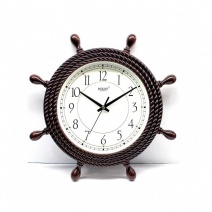 Настінний годинник Rikon RK-2351 (Brown Off White) (007015), d-35 см.