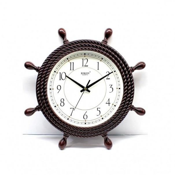 Купить Настенные часы Rikon RK-2351(Brown Off White)(007015), d-35 см.