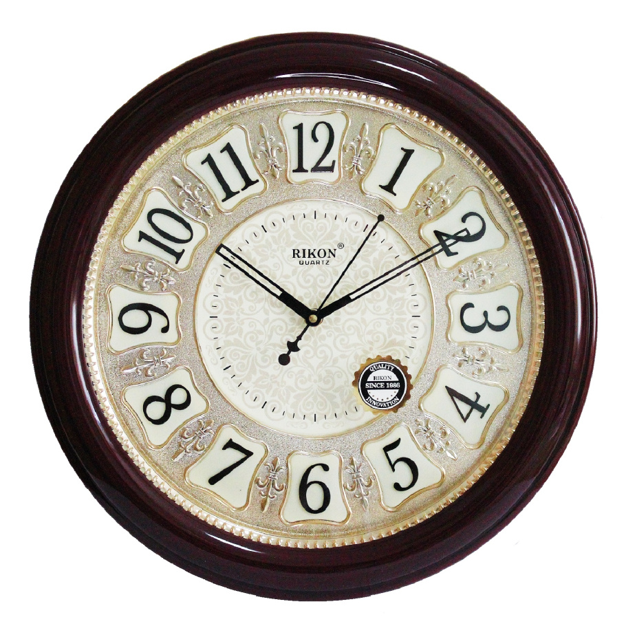 Купить Настенные часы Rikon RK-35(BrownGold Ivory)(007031), d-35