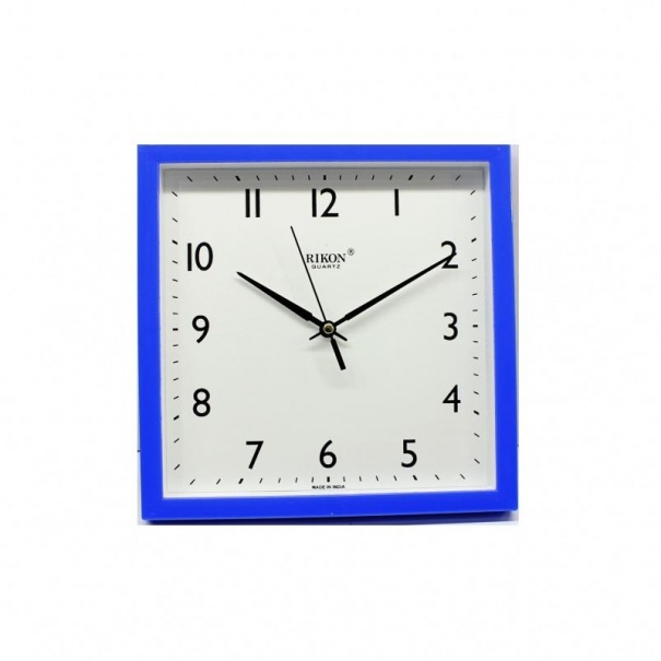 Купить Настінний годинник Rikon RK-1251 (Blue off White) (007084), 22.5 x 22.5 см.