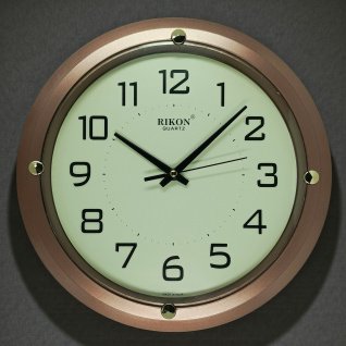 Настенные часы Rikon RK-407 (Brown) (007067), d-27 см.