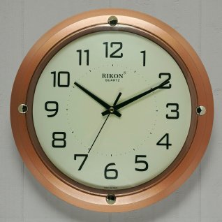 Настенные часы Rikon RK-407 (Copper) (007068), d-27 см.