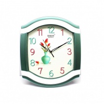 Настінний годинник Rikon RK-5051 (Aqua Green PIC-C) (007066), 27x32 см.
